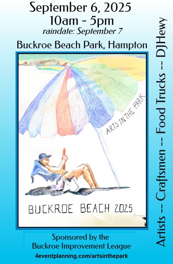 Buckroe Arts in the Park Flyer